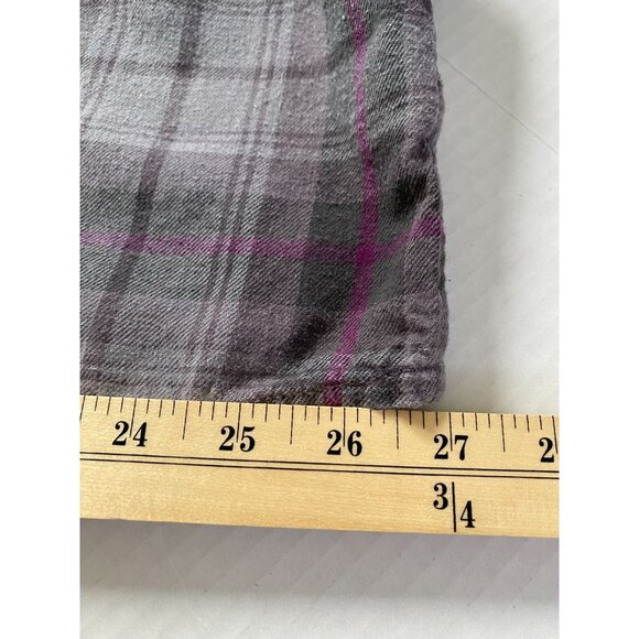 Faded Glory Mens Plaid Button-Up Shirt XL Grunge Outdoor Emo Grandpacore Hiking - Picture 8 of 11